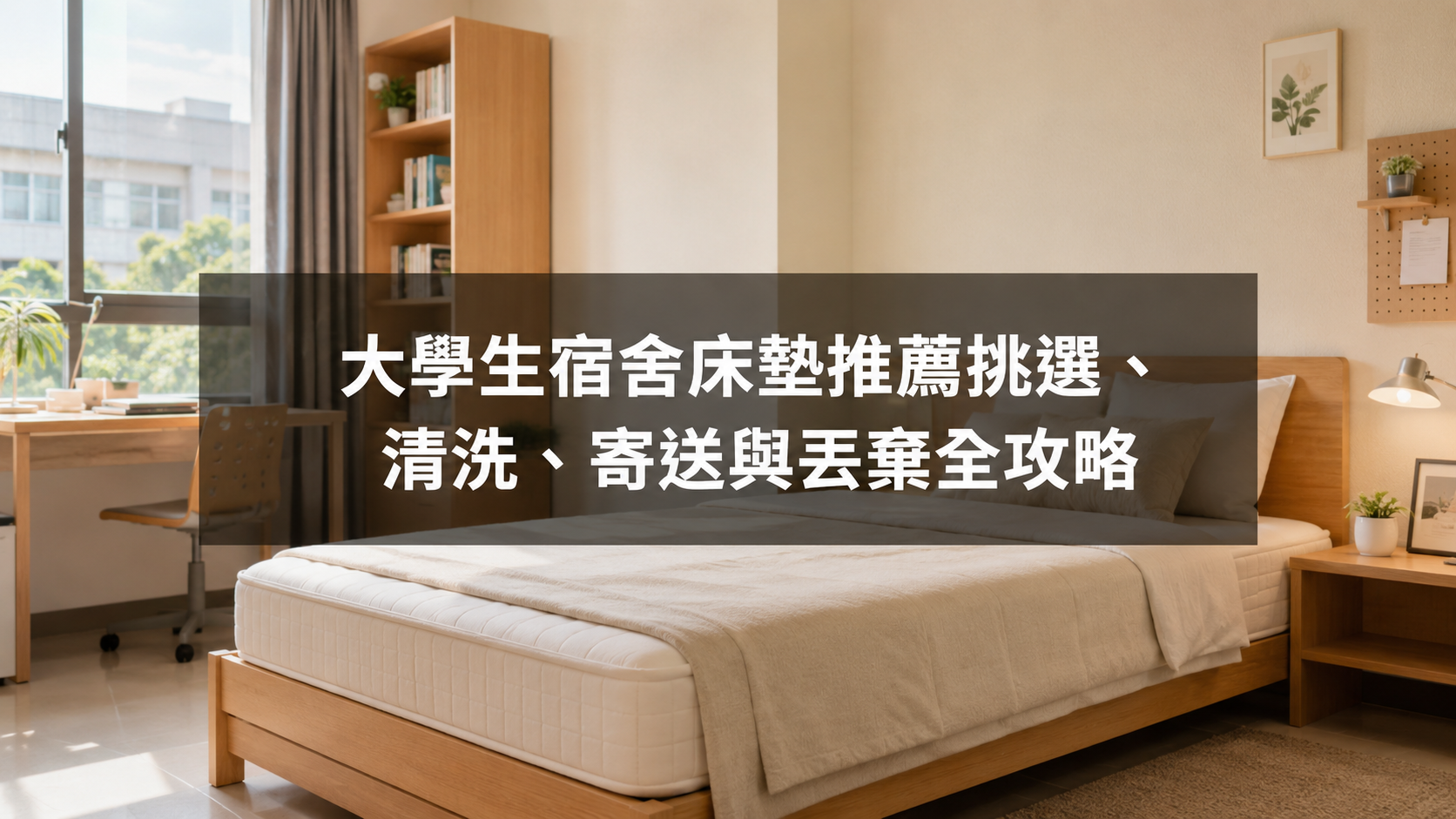 大學生宿舍床墊推薦挑選、清洗、寄送與丟棄全攻略